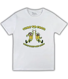 Прикольные футболки: Time to cook with Walt and Jesse на белой